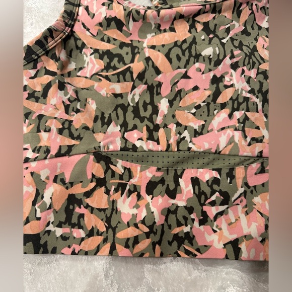 Sweaty Betty Power Frame Racerback Sports Bra S Green Pink - Picture 3 of 10